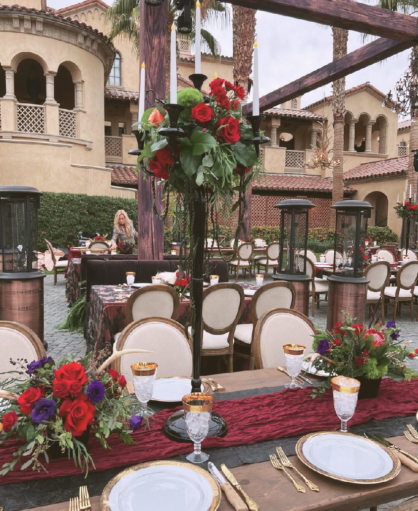 Floral Design event decor and floral installations