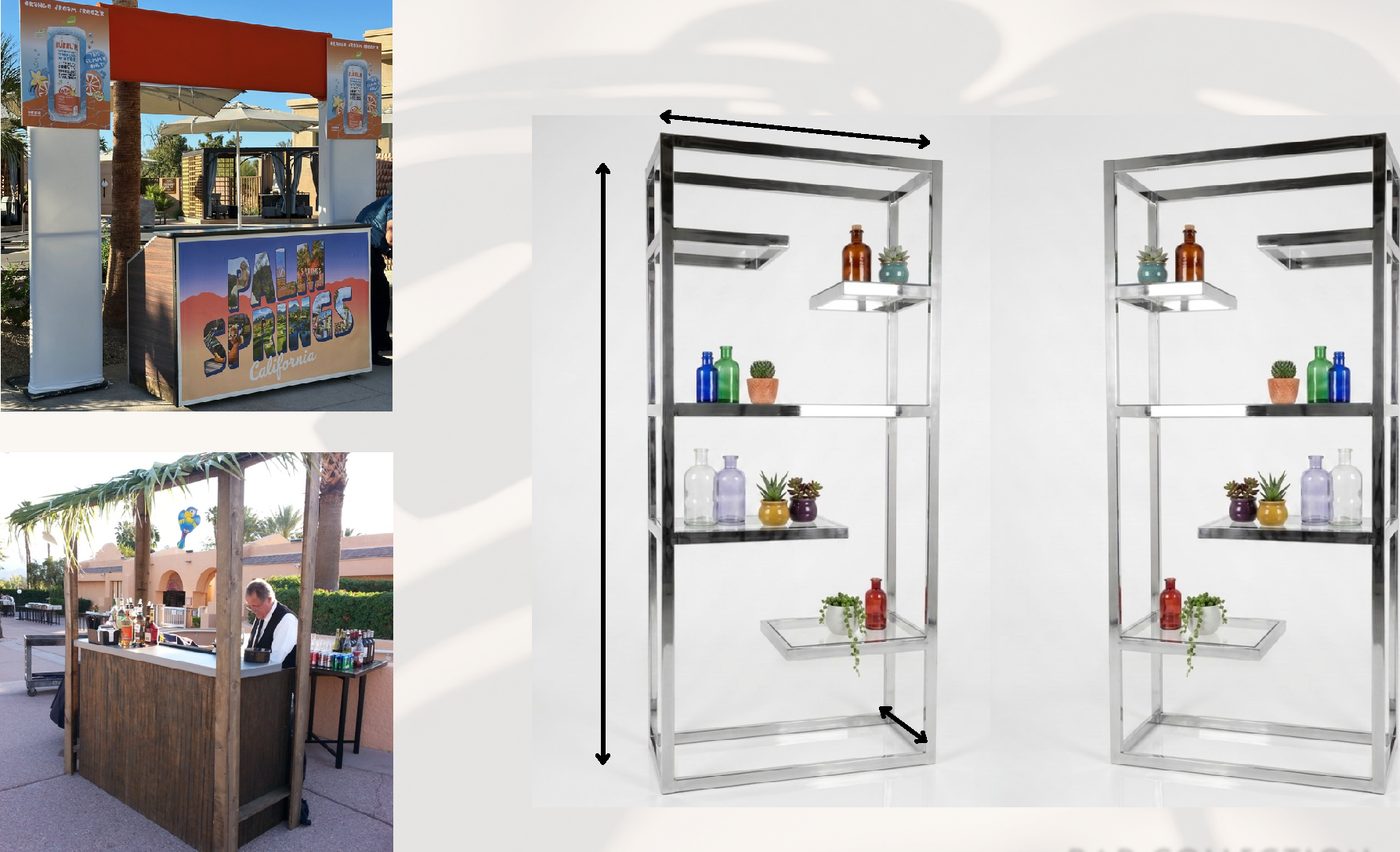 Bar collection and back bar dimensions