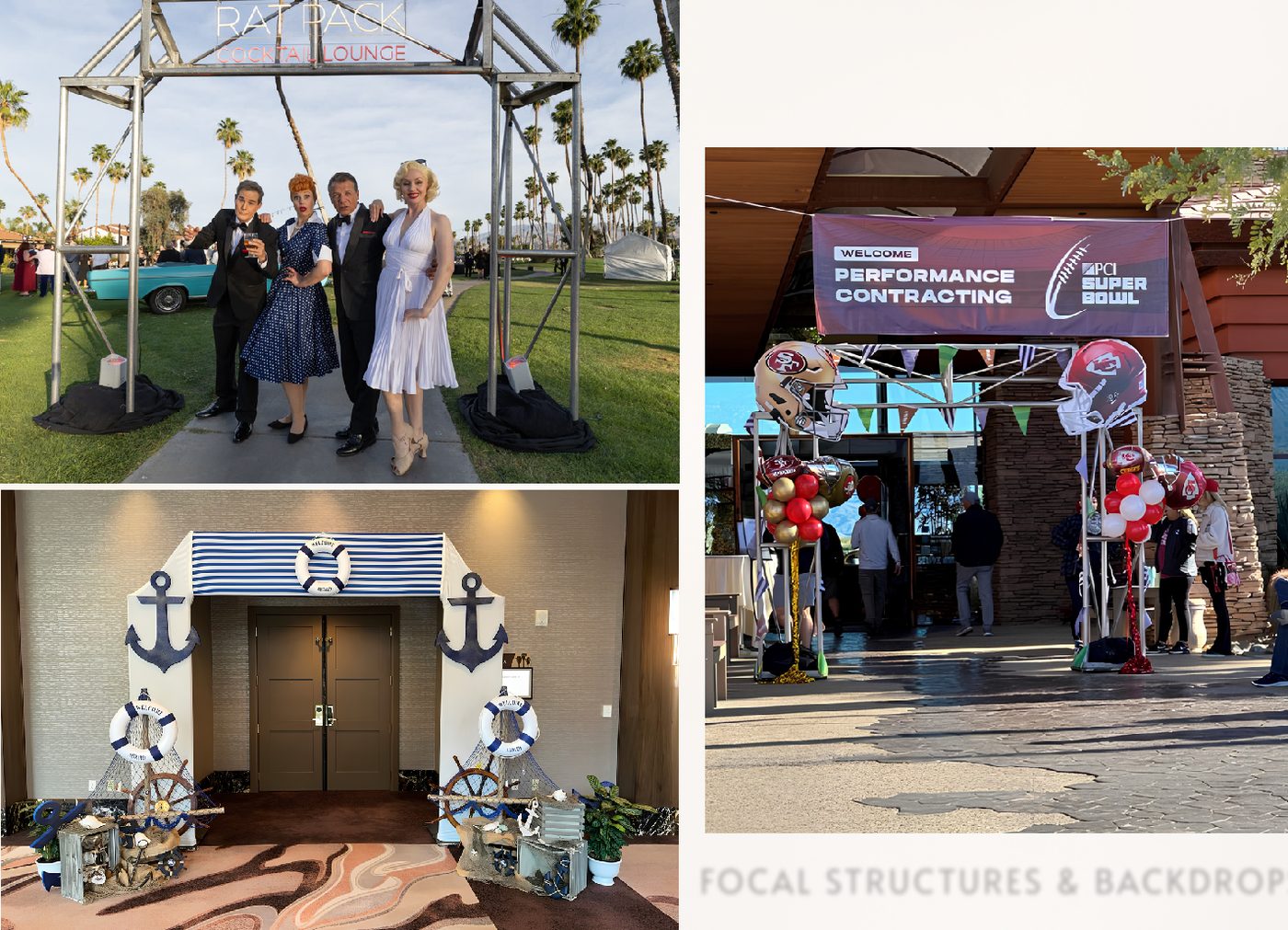 Modular aluminum entrance truss